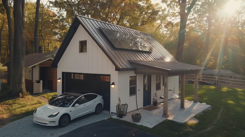 tesla house homeowner appliances at home